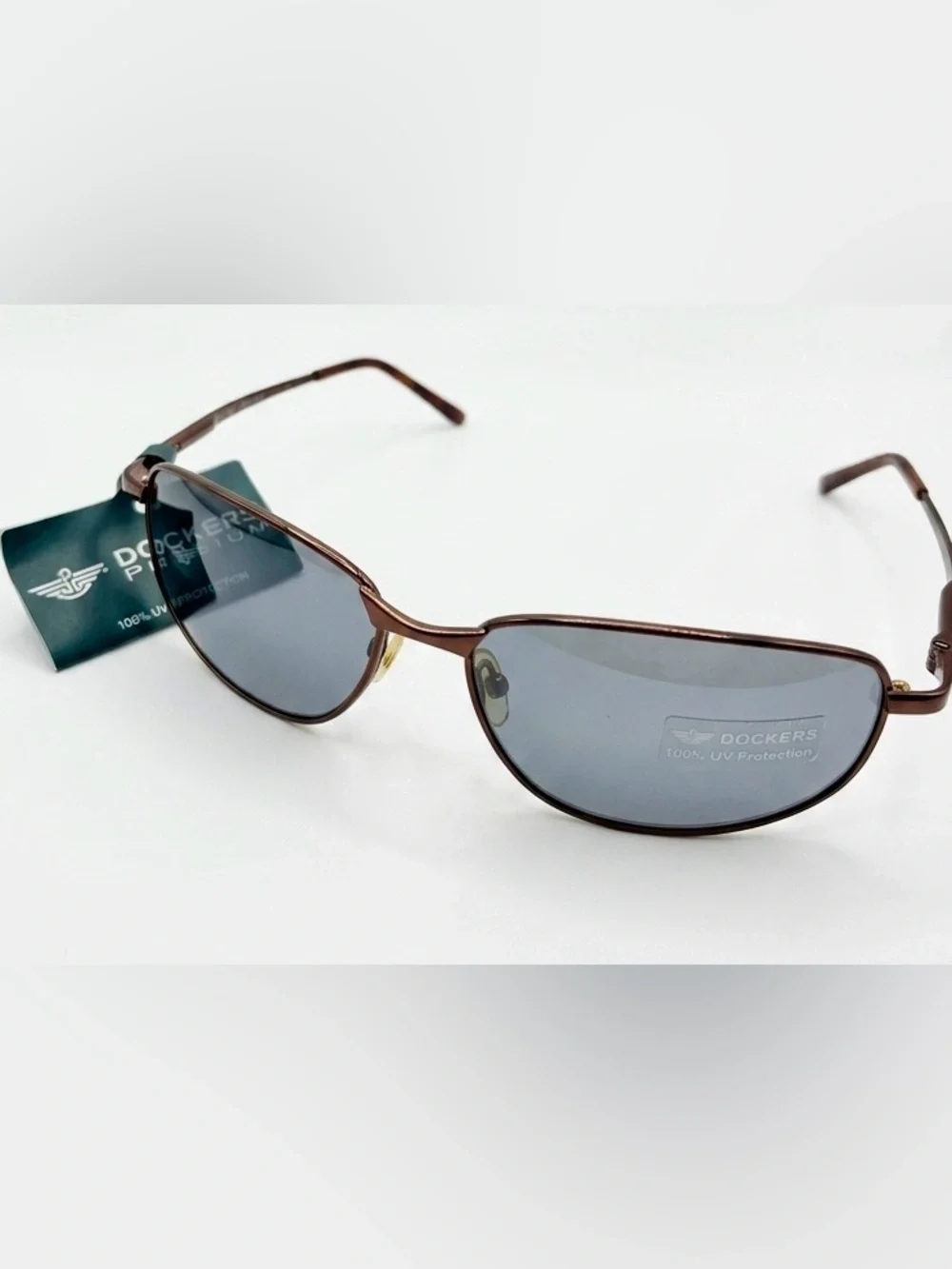 Dockers Premium Sunglasses |100% UV Protection | Unisex Slim Matrix-Inspired NWT